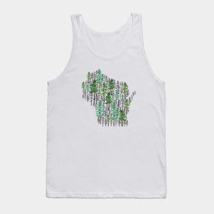 Wisconsin Forest Tank Top